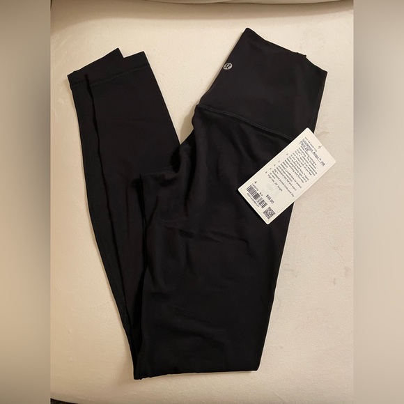 NWT Lululemon Align High Rise Pants leggings 28” in Black Size 4 - Picture 8 of 8